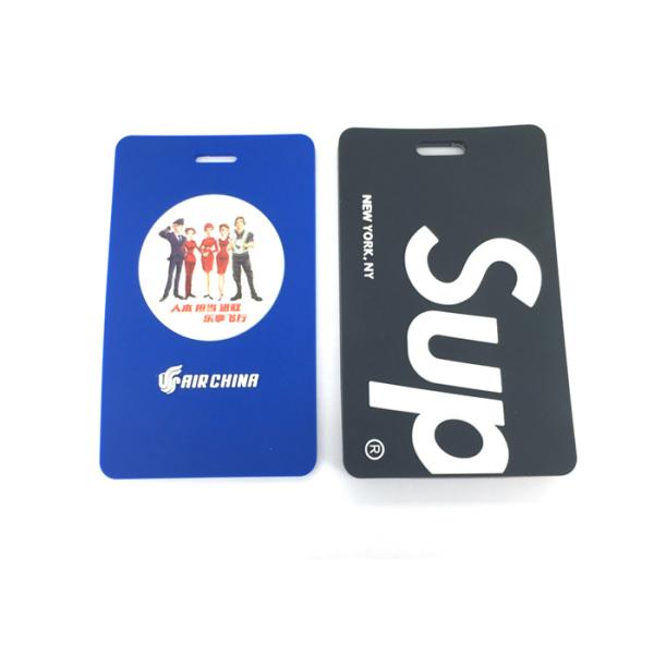 Silicone miscellaneous items custom PVC tide brand cartoon luggage tag bracelet