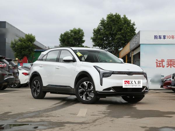 Blue Color SUV EV Cars 5 Doors 5 Seater U Nezha New Energy Vehicles
