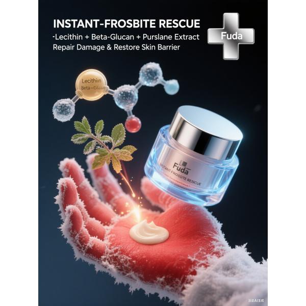 Loción de primeros auxilios para la congelación ártica - Probada en campo por equipos de búsqueda y rescate