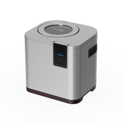 Utilisation à domicile Machine de cuisine à compost gris de 4,5 litres de grande capacité