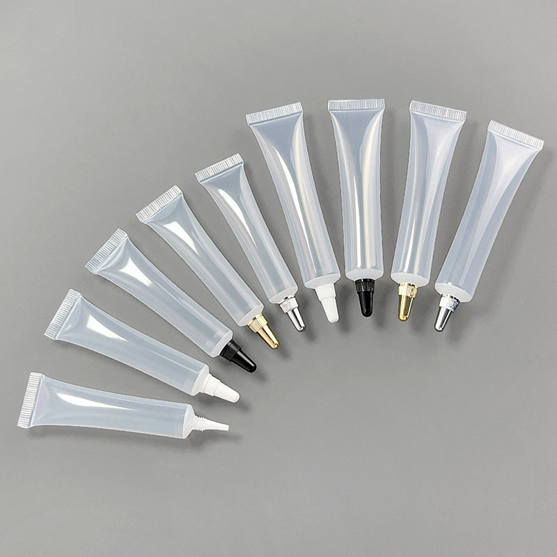 10ml 20ml Capacity Cosmetic Plastic Soft Tube with Glossy Or Matte Surface Finish for Creams Lotions And Gels Recyclable Packaging