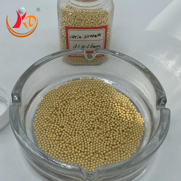 Ceria amarelo Zirconia contas cerâmicas de moagem de mídia bolas fábrica venda de mídia de moinho de bolas