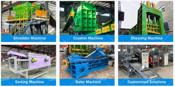 Motor Stator Scrap Recycling Equipment CE Aluminium Crusher Machine