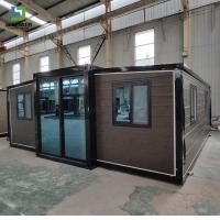 Maison préfabriquée en conteneur élargi maison prête chambre à coucher salle de bains