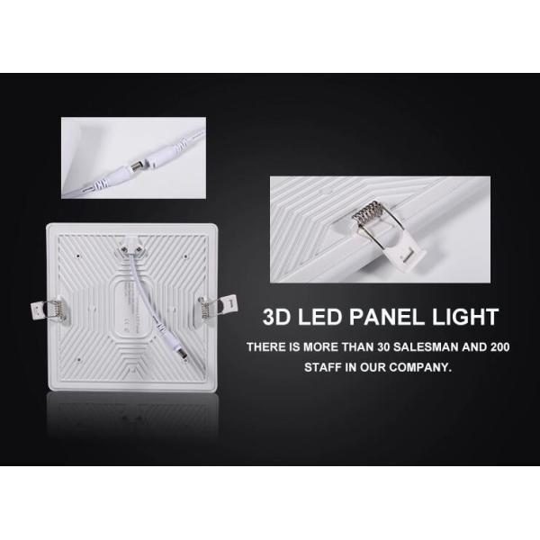 Dimmable Frameless LED Panel Light 24w 4000K 2400LM Aluminum Back Lighting