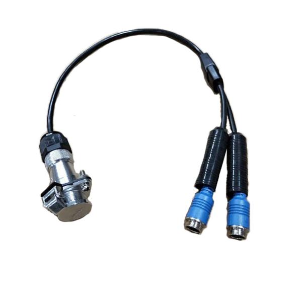 Custom Length 7 Pin Car Reverse Camera Cable For Rear View Camera System