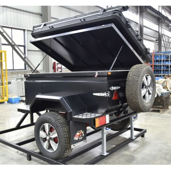 Luxury 4x4 Small Mini Trailer Off-road Vehicle Camper Trailer Overland Car Camping Recreational RV Travel Trailer for Sale
