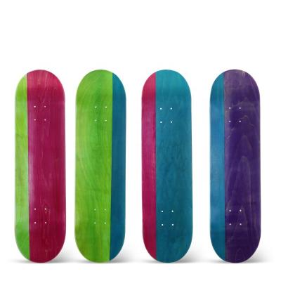 31inch Blank Skateboard Decks Double Kick Painting Type