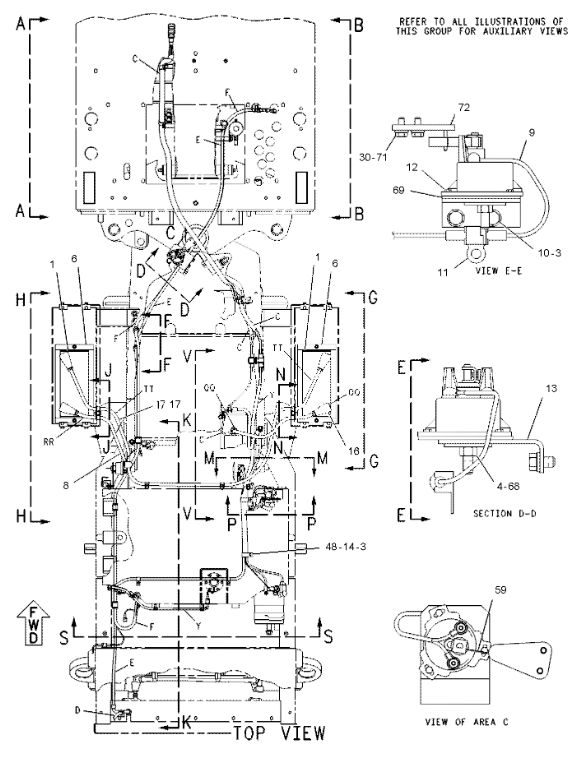 3E-7279 3E7279 Switch Assembly Magnetic Motor Grader Spare Parts For 3306 143H 160H