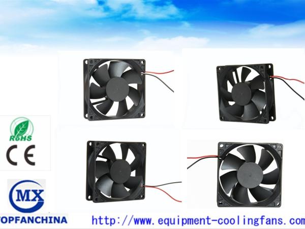Waterproof PWM USB 80mm Brushless DC Fan Laptop Cooling Fans With Lead Wire