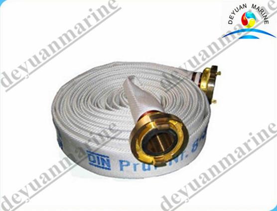 Nature Rubber Marine Fire Fighting Equipment EPDM Lined Fire Hose