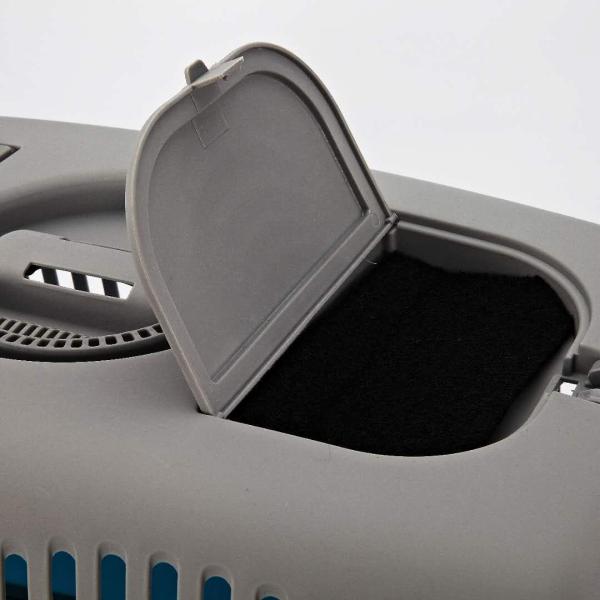 Клети перемещения собаки перехода полета несущая пластиковой небольшая средняя животная 37*37*58cm