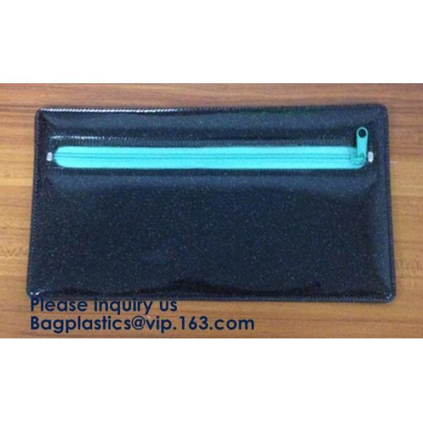 Recyclable Colorful Zipper Slider Bubble Bag Cosmetic Bag,ZipTop Reclosable Pink Cosmetic Bubble Pouch
