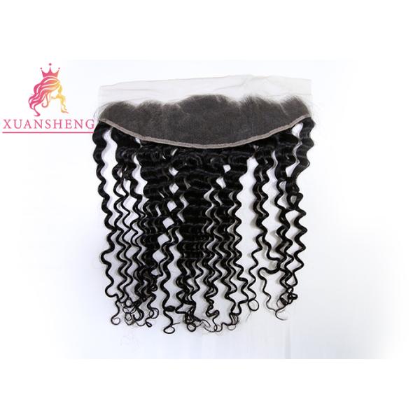 Transparent Natural Raw Hair Ear To Ear Lace Frontal 8