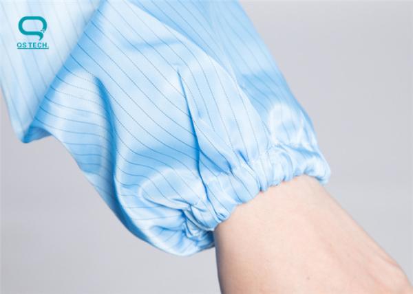 Roupas de trabalho antiestáticas antiestáticas para sala limpa, macias, confortáveis ​​e resistentes ao desgaste