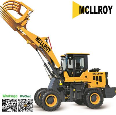 Front End 3 Ton Wheel Loader , Mini Front End Loader 2200kg Rated Load