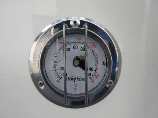 20' Length Dual Scale -40C to 160C Thermometer for ISO Tank Container Spare Parts Made of Durable Plastic and Material