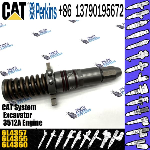 Инжектор двигателя инжектора CAT инжектора топлива 6L4357 частей двигателя дизеля 6L4355 6L4360