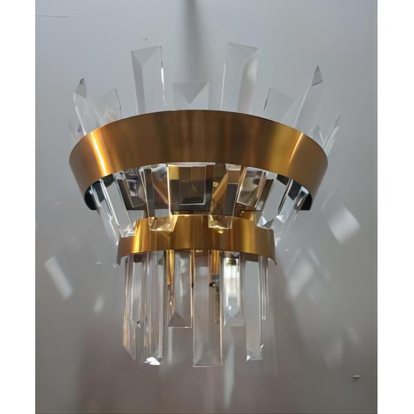 3000K - внутреннее художественное оформление лампы стены Кристл металла золота