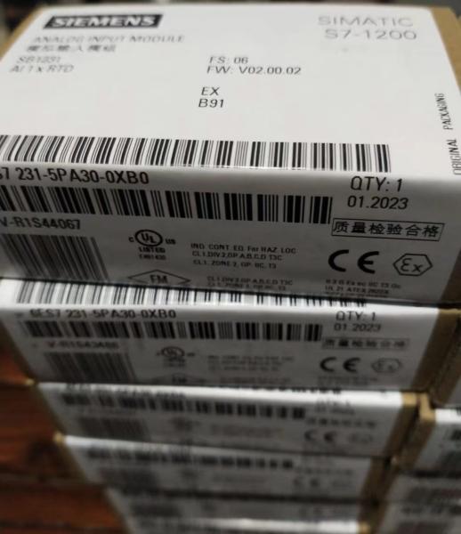 6ES7231-5PA30-0XB0 Siemens Analog Input Module SIMATIC S7-1200 For Electronic Equipment