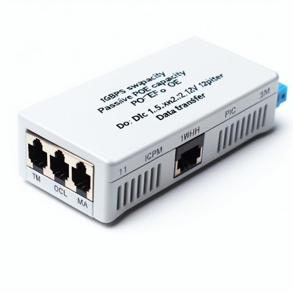 48V to 12V 1.5A POE Splitter for Security Cameras & Routers