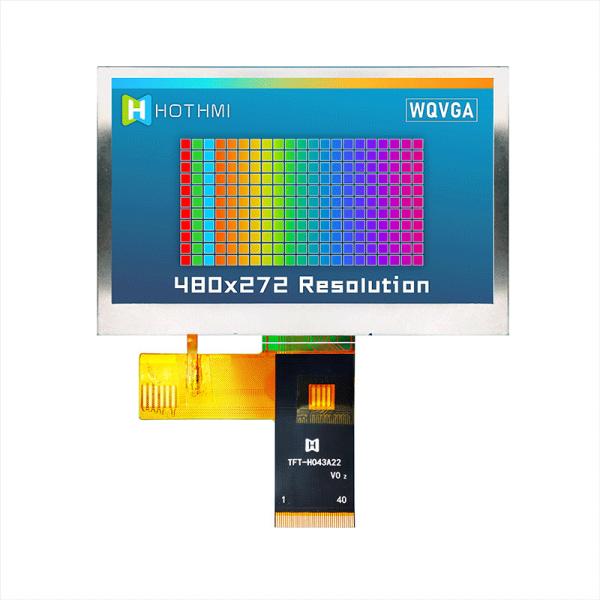 4,3 модуль дисплея LCD IPS температуры дюйма 480x272 MCU широкий