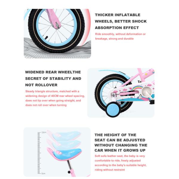 Педальный велосипед 12 дюймовый балансовый велосипед с педалями калипера тормоза