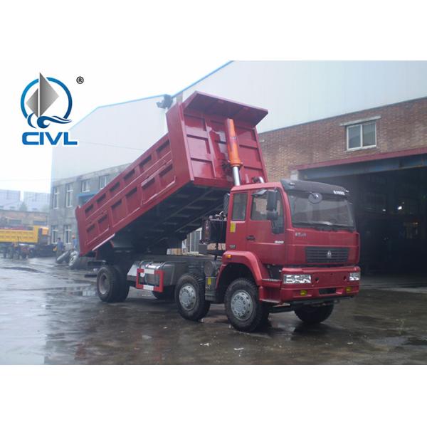 40T International Dump Truck 6 x 2 336hp With One Spare Tire Front Lifting