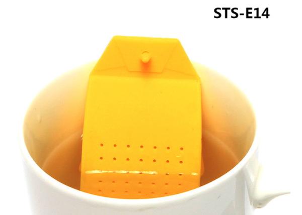 16g Silicone Tea Infuser Lovely Bag Loose Tea Steeper FDA Certified