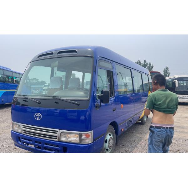 30-Seater Diesel Toyo Ta Coaster Mini Bus with Luxury Design and Fuel Efficiency