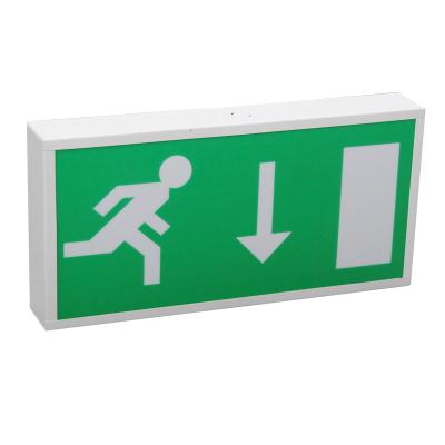 Running Man Ni-Cd Battery Backup LED Emergency Exit Lighting with 5730 SMD LED and 3-Year Warranty