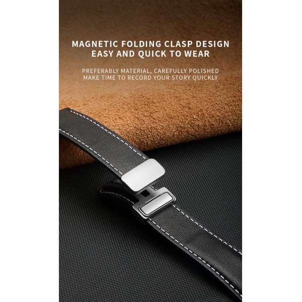 20мм роскошный кожаный часовой пояс для Samsung GaLaxy Watch 5 100% Профессиональный QC Прошел