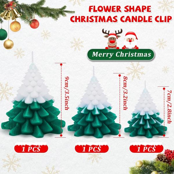 Christmas Tree Scented Candles Tree Shaped Home Candles Gift For Christmas Party