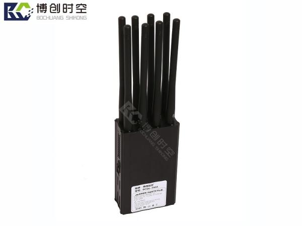 8-band handheld GPS traveling data recorder jammer 2g.3g.4g base station positioning shield LoJack jammer Can switch