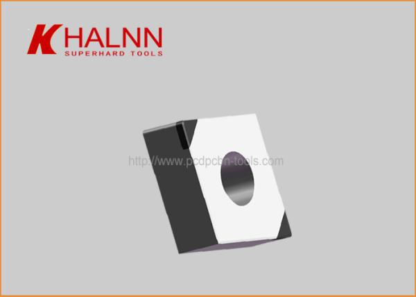 Hardened Steel Bearing Cutting PCBN Inserts Heavy Interrupt Cutting Wind Power Bearings