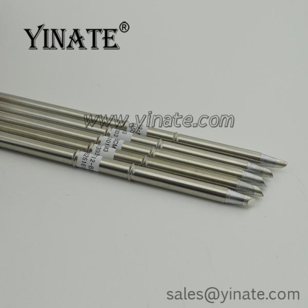 Silver Copper T12-BCM2 T12-BCM3 Soldering Iron Tips for FM-2027/FM-2028/FX-9501 Soldering Hand Shape BCM/CM T12 Series