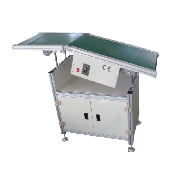 Heavy Duty Aluminum PCB Conveyor Heat Resistant , Wave Solder Outfeed Conveyor