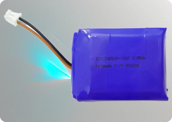 1100mAh 3.7 V Batería de litio polímero 6A Baterías de litio médicas