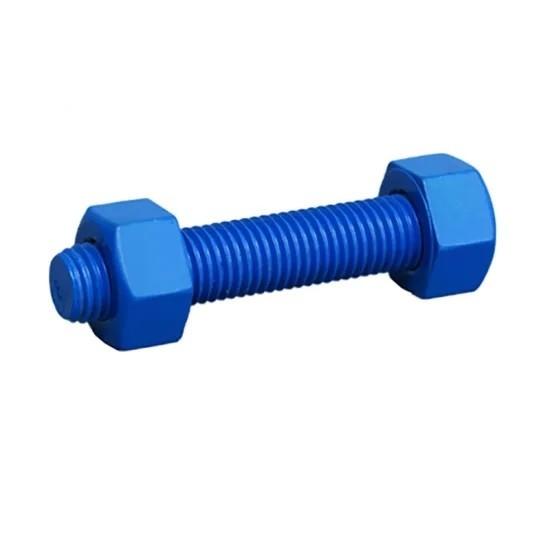 ASTM A320 L43 Fully Threaded Stud Bolt Flanges PTFE Coated Stud Bolts
