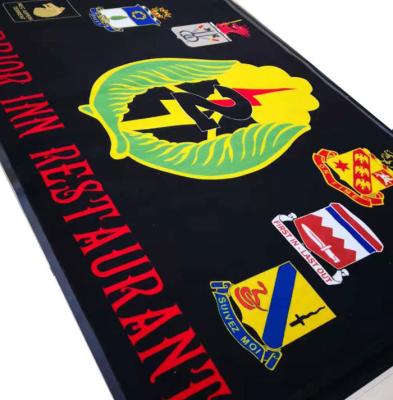 Corredores feitos sob encomenda do tapete com esteira 4*2 de Logo Personalised Printed Walk Off