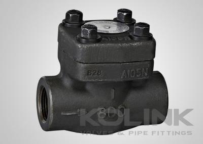 Forged Steel Piston Check Valve Bolted Cover NPT BSPT