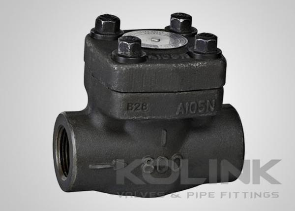 Forged Steel Piston Check Valve Bolted Cover NPT BSPT