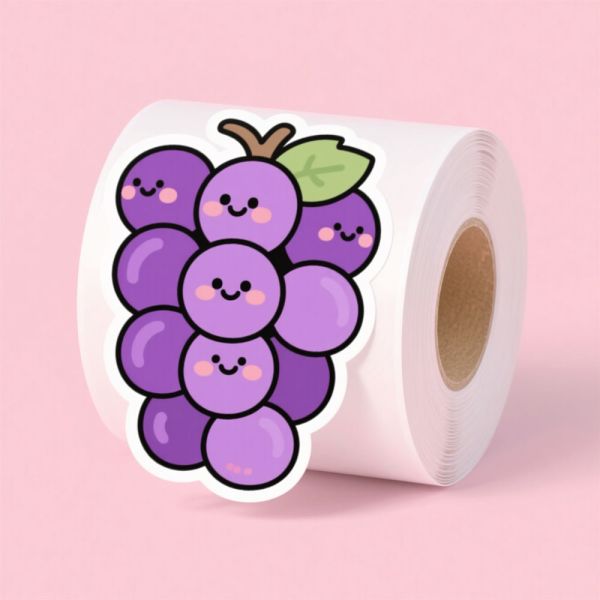 CMYK Custom Printing Stickers Adhesive Label Sticker Waterproof Round Sticker Company Logo Design Cartoon Stickers