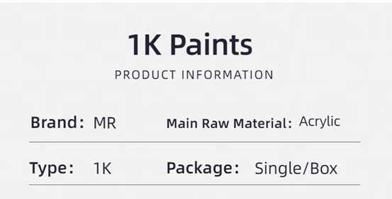 M121 1K Aquamarine Car Paint High Hardness Blue Green Metallic Auto Paint