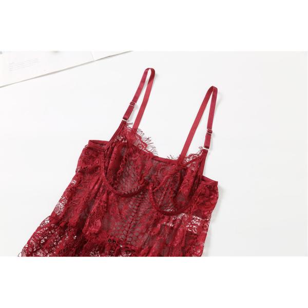 Custom Mesh Sexy Bodysuit Lingerie S-2XL Soft Transparent Sexy Lingerie