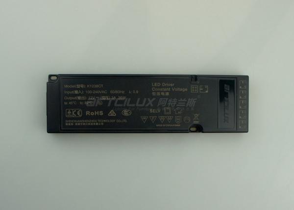 Constant Voltage 12W to 60W DC Power Supply Smart LED Driver 12V / 24V