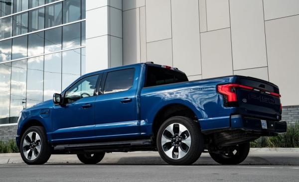carro elétrico Ford F-150 Iluminação pickup elétrico puro com grande alcance e enorme armazenamento
