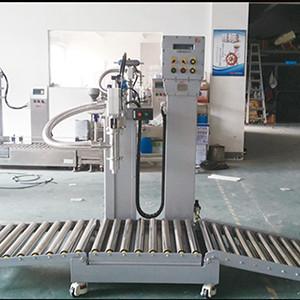 Máquina semi-automática de enchimento de balde de tambor à prova de explosão para líquido perigoso