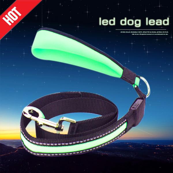 Pet Accessories LED Dog Collar , Night Safety  Light Up Flashing LED Pet Dog Leash