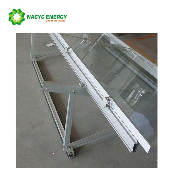 Vênus de dobramento personalizado VRM do telhado liso dos suporte do painel solar dos pés do OEM